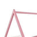 Ver imagem 3 de Cama Montessoriana Madeira Maciça Casa Estrado Sila Rosa Idimex