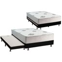 Ver imagem 1 de Cama Box C/ Aux Conjugado Casal Inovaflex Comfort Premium 138x188