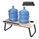 Ver imagem 5 de Suporte para Notebook Mesa em Madeira Cama Ajustavel Multifuncional Sofa Apoio Home Office Dobravel