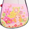 Barraca Infantil Toca Dobrável Menina Princesa Cabana Tenda Rosa 50 Bolinhas Brinqway BW135RS - 5