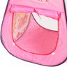 Barraca Infantil Toca Dobrável Menina Princesa Cabana Tenda Rosa 50 Bolinhas Brinqway BW135RS - 4