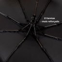 Ver imagem 4 de Guarda-chuva Automático Fazzoletti 98cm Grande Reforçado
