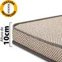 Ver imagem 5 de Puff Multiuso 3 Em 1 Solteiro Espuma Bege BF Colchões