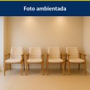 Ver imagem 2 de Kit 2 Cadeiras Jantar Madeira Jaque com Braço Cor Off White