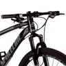 Bicicleta Aro 29 Spaceline Vega 27v Câmbios Shimano Altus Freio a Disco Preto e Prata Tam: 15 - 4