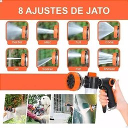Pistola Pulverizadora Agua Multifunção Reservatório Sabão - 4