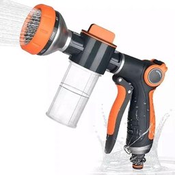 Pistola Pulverizadora Agua Multifunção Reservatório Sabão - 5