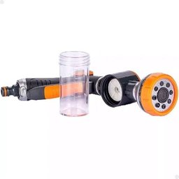 Pistola Pulverizadora Agua Multifunção Reservatório Sabão - 3