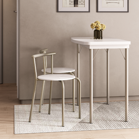 Conjunto Sala de Jantar Palermo com Mesa e 2 Banquetas 2999 Carraro