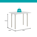 Ver mais imagens de Conjunto Sala de Jantar Palermo com Mesa e 2 Banquetas 2999 Carraro