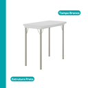 Ver imagem 5 de Conjunto Sala de Jantar Palermo com Mesa e 2 Banquetas 2999 Carraro