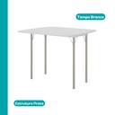 Ver imagem 6 de Conjunto Sala de Jantar Palermo com Mesa e 2 Banquetas 2999 Carraro