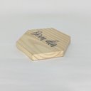Ver imagem 3 de Tábua mini hexágono ¨Bom dia¨