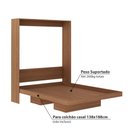 Ver imagem 4 de Cama de Casal Articulada com 2 Nichos - Amêndoa