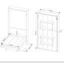 Ver imagem 5 de Cama de Casal Articulada com 2 Nichos - Amêndoa