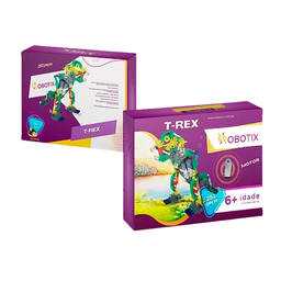 Brinquedo T-Rex de Montar - Robotix - 2