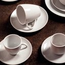 Ver imagem 5 de Kit Xícaras de Café Expresso e Pires Tramontina Paola em Porcelana 95ml 12 Peças