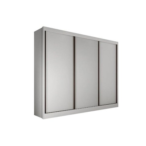 Guarda Roupa Casal 3 Portas de Correr e 6 Gavetas Toulon Branco - Novo Horizonte