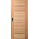 Ver imagem 3 de Kit Porta Pronta Maciça de Eucalipto 214x89x14cm PM95 Clean Abertura Direita Cruzeiro Portas