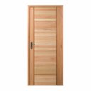 Ver imagem 1 de Kit Porta Pronta Maciça de Eucalipto 214x89x14cm PM95 Clean Abertura Direita Cruzeiro Portas