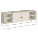 Ver imagem 1 de Rack Bancada Organica TV 55 pol 150 cm 28070 Off White Artesano