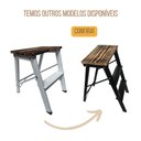 Ver imagem 4 de Kit 2 Mini Escada Banqueta Alumínio Dobrável 1 Degrau
