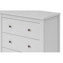Ver imagem 5 de Cômoda de Quarto Horizontal Maggiore C/ 6 Gavetas Rovere/off White - Lopas