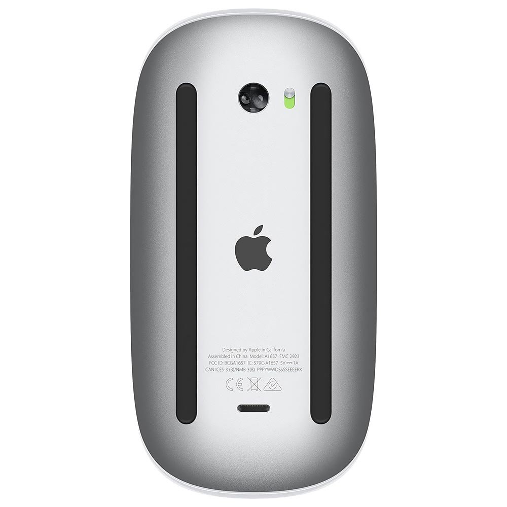 Mouse sem Fio Apple Magic Mouse 2 A1657 Mk2e3am com Bluetooth - Branco/prata - 3