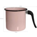 Ver imagem 5 de Conjunto Panela Esmaltada Ágata 1l e Leiteira 1,5l com Cabos em Nylon Esmaltados Silva Rosa