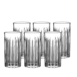 Jogo de 6 Copos Altos em Cristal Ecológico - Soho (350ml) L'hermitage - 1