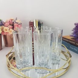 Jogo de 6 Copos Altos em Cristal Ecológico - Soho (350ml) L'hermitage - 3