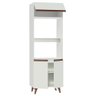 Torre Quente Madesa Reims 70 cm 3 Portas Branco Cor:Branco - 3