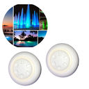 Ver imagem 2 de Kit 2 Lâmpadas Spot Luzes Luminárias Redondas Coloridas Rgb de 6 Leds 9w 12v Ip68 Submersível Subaqu