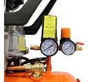 Ver imagem 6 de Compressor de Ar 24 Litros 2,5hp Vulcan Trent Vc25-1 115lbf/pol. Monofásica Freq. 60hz - 127v:laranj