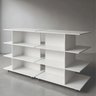 Gôndola Central Modular Mdf 4 Prateleiras 2m Branco - 1