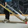 Riscadeira Cortador de Piso Ceramica Azulejo com Laser e Rodizios para Transporte - 7