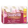 Papel Higienico Suavitá Folha Dupla Leve Linha Premium Super Macio 16 Rolos - 4