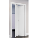 Ver imagem 1 de Porta Camarão Lisa 210x72 com Fundo Primer Branco Completa Bat 12 Pinus Desmontada