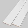 Painel Shiplap Mdf Americano - 274x15cm - Talatto - Branco - 1
