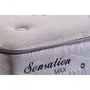 Ver imagem 4 de Conjunto: Box Bau Courino Branco + Colchão Herval Sensation Molas Maxspring Casal 138x188x80