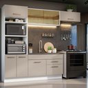Ver imagem 1 de Armário de Cozinha Completa 270cm Branco/crema Agata Madesa 04