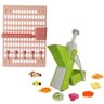 Cortador Legumes Ralador Fatiador Manual Organizador de Parede Kit Corte Facil Mandoline - 1