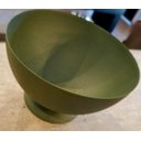 Ver imagem 2 de Fruteira Metal Lua Base Redonda Verde 26x26x18