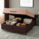 Ver imagem 5 de Cama Box Bau + Colchão Queen Molas Ensacadas Airtech Ortobom