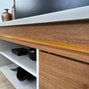 Ver imagem 7 de Rack Artely Lumina Cor Cinamomo C/off White 4704