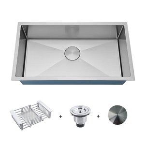 Kit Cuba Gourmet com Acessórios Solo 75x40 e Válvula e Escorredor e Tampa Decorativa Arell
