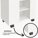 Ver imagem 4 de Gabinete Premium Jm3 Móveis Retrô para Banheiro Organizador Branco