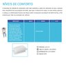 Kit com 2 Travesseiros Percal Hotel 50x70cm com tecido Percal 180 Fios - O Travesseiro 2x-TVHP - 7