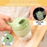 Mini Processador Alimentos Multi Recarregável Com USB Temperos Cebola Lâminas Descascador Com Varias - 7