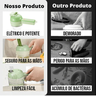Mini Processador Alimentos Multi Recarregável Com USB Temperos Cebola Lâminas Descascador Com Varias - 2